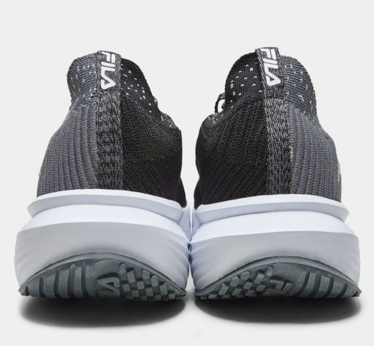 Tênis da Fila Spider Knit cinza com preto original  - Foto 3