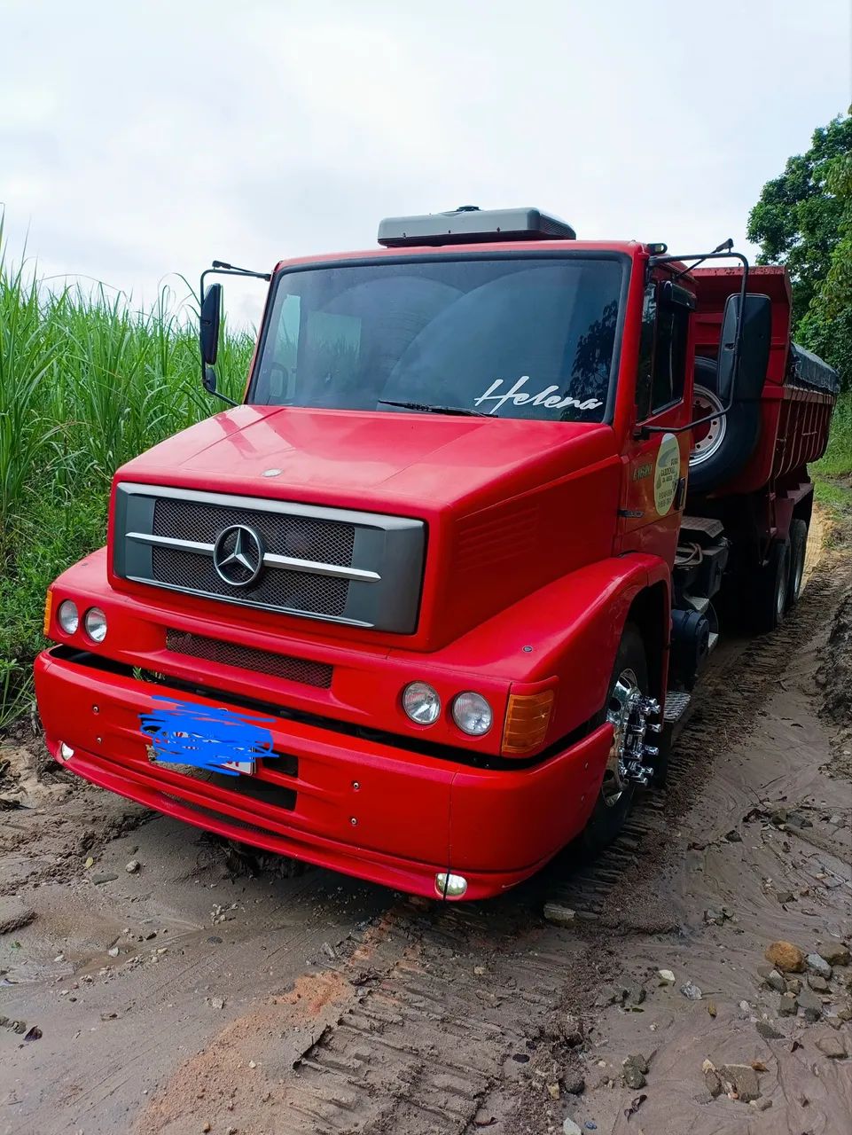 Vendo caminhão caçamba Mercedes-Benz 1620, ano 2005. - Foto 2