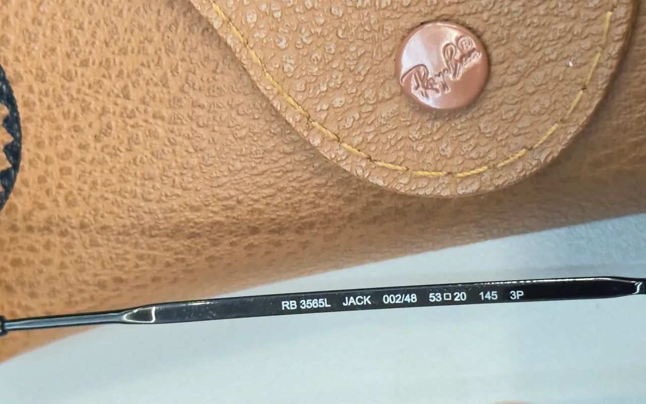 óculos de sol ray-ban 3565 polarizado - Foto 3