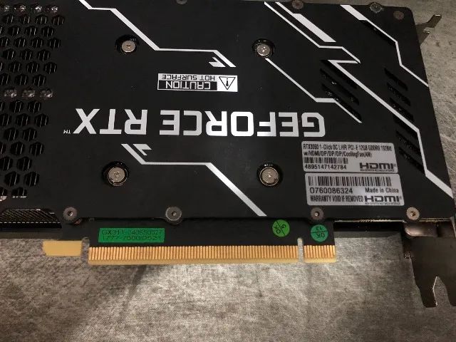 Placa de Vídeo RTX 3060 12Gb