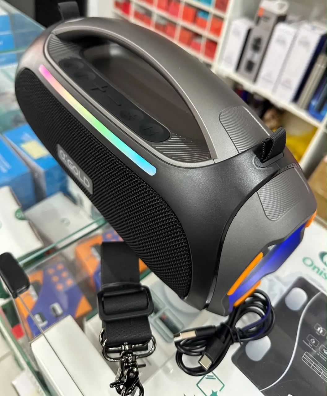 Caixa de som Gold Bluetooth  - Foto 4
