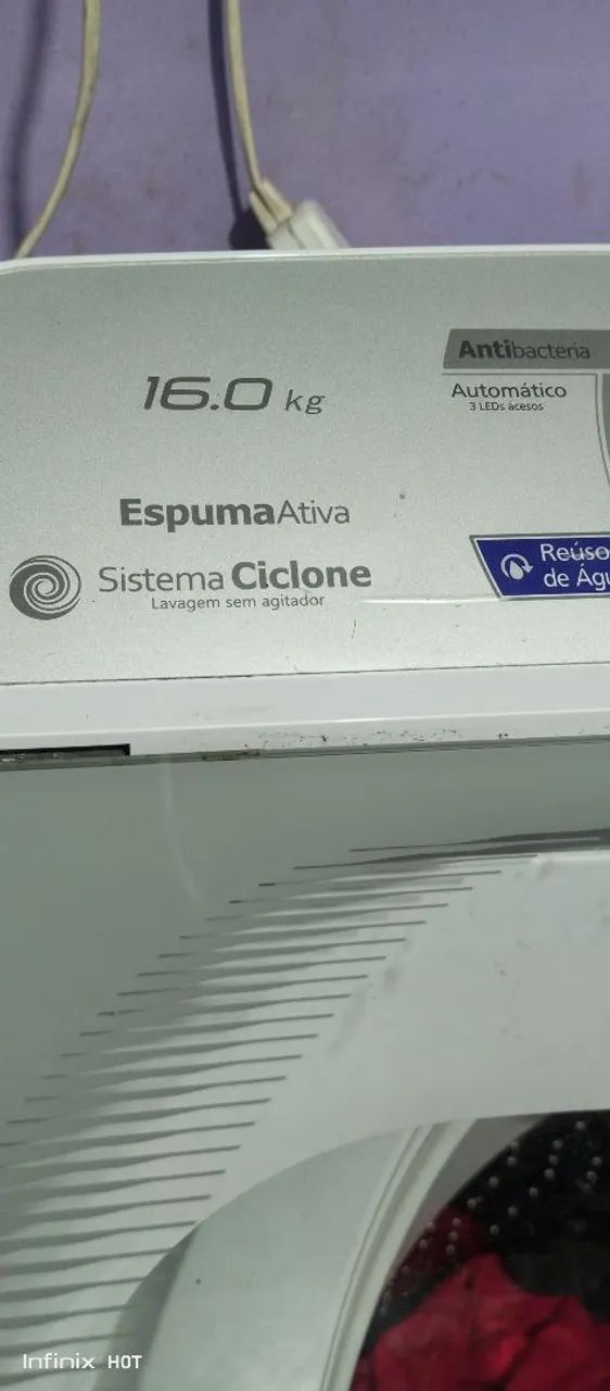 Máquina de lavar 16 kg lava e secar  - Foto 4