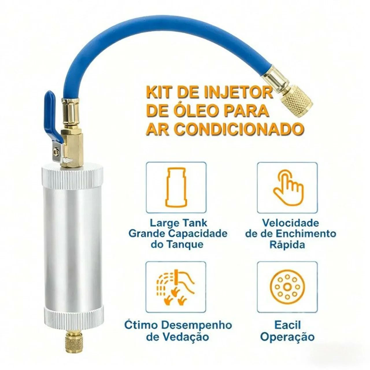 Injetor para limpeza de refrigeração  - Foto 3