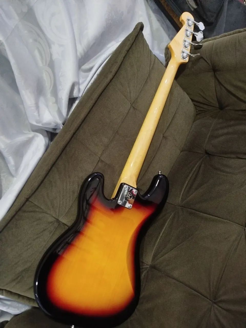 Contrabaixo SX Precision Modern Séries Custom Handmade - Foto 3