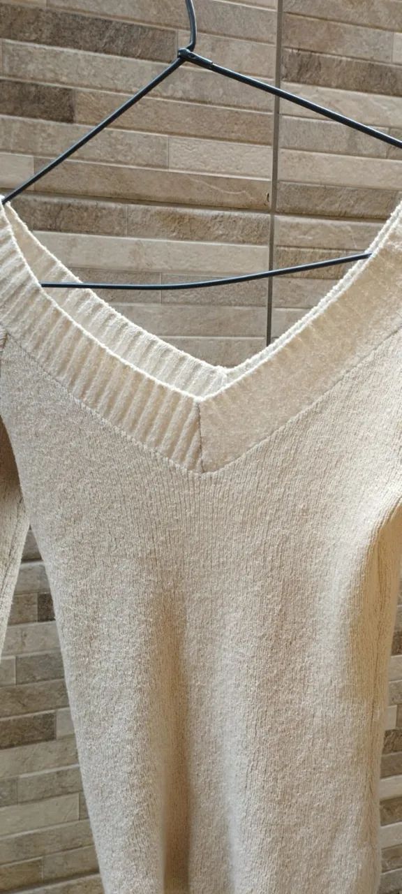 Blusa de lã feminina P/M