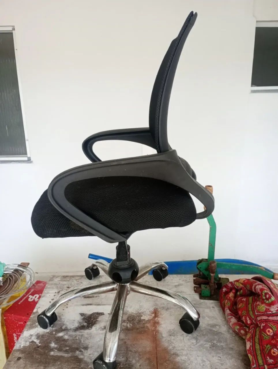 Cadeira Diretor com braços e encosto Telado - Foto 4