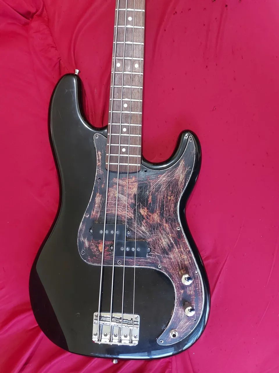 Contrabaixo SX Precision Bass 4 cordas - Instrumentos musicais