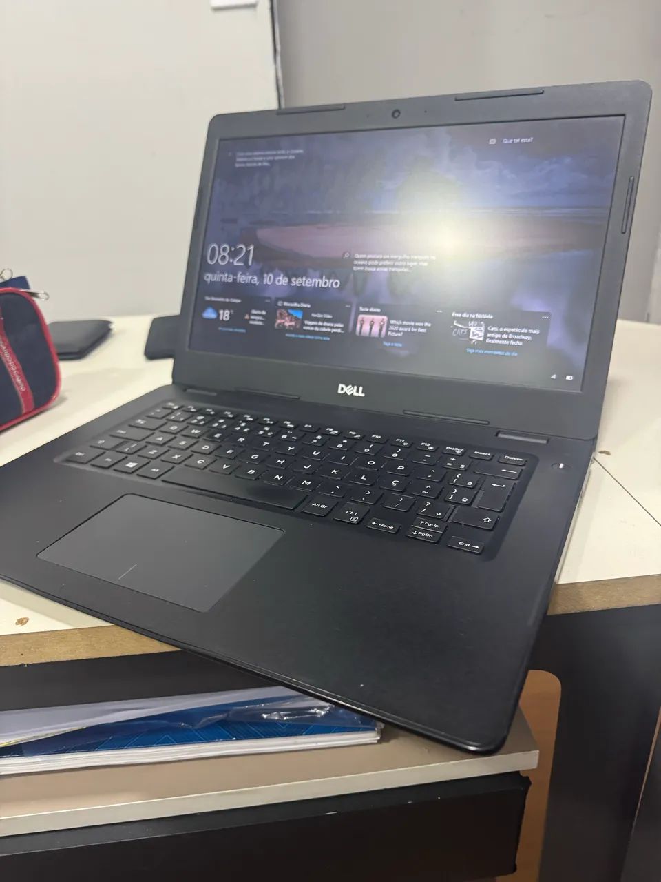 Notebook Dell i7 8GB memória Windows 10 128 GB SSD - Notebooks