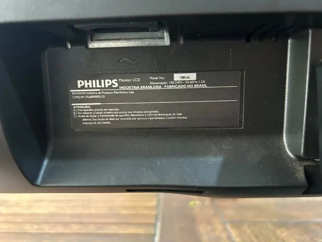 Monitor Philips 196v4l 18,5 Led Vga  - Foto 3