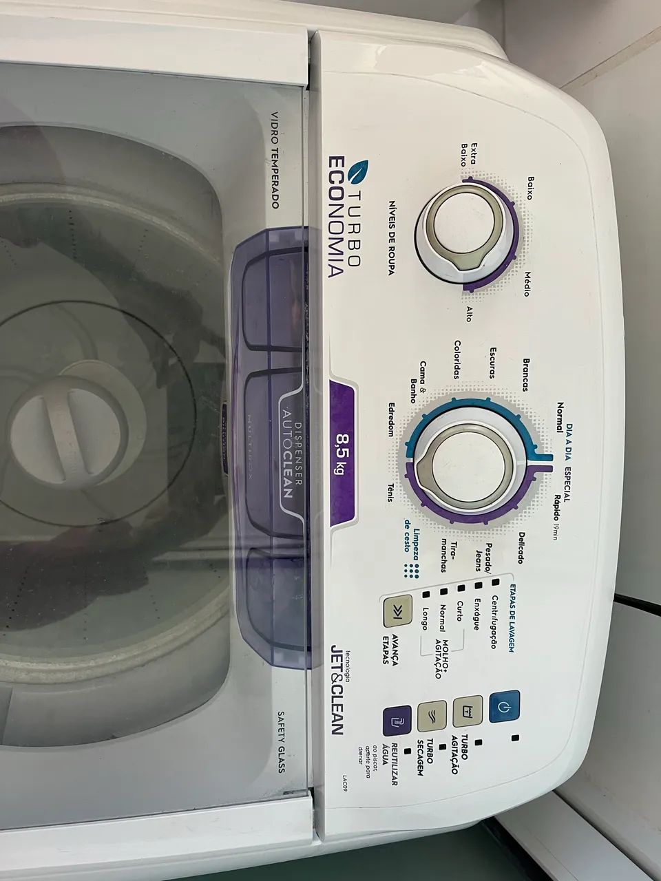 Máquina de lavar Electrolux 8,5kg - Foto 2