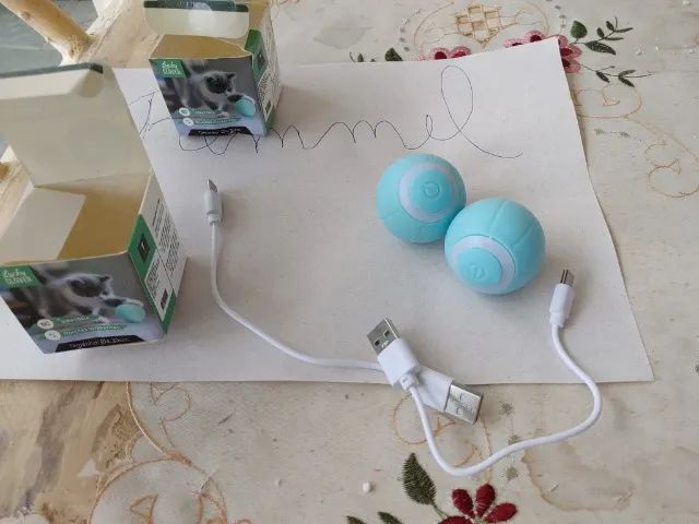 duas bolas giroscopio brinquedo para gatos cães
