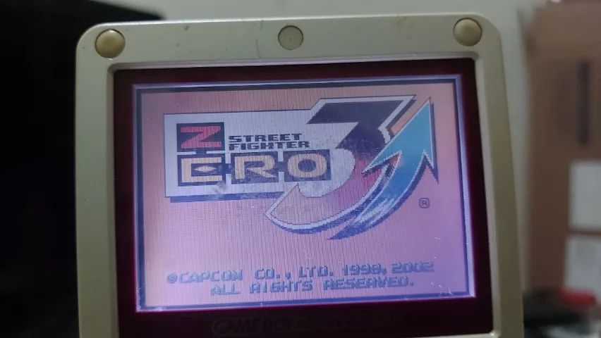 Jogo Street Fighter Zero 3 Original Versão Japonesa GBA (Usado) - Foto 5
