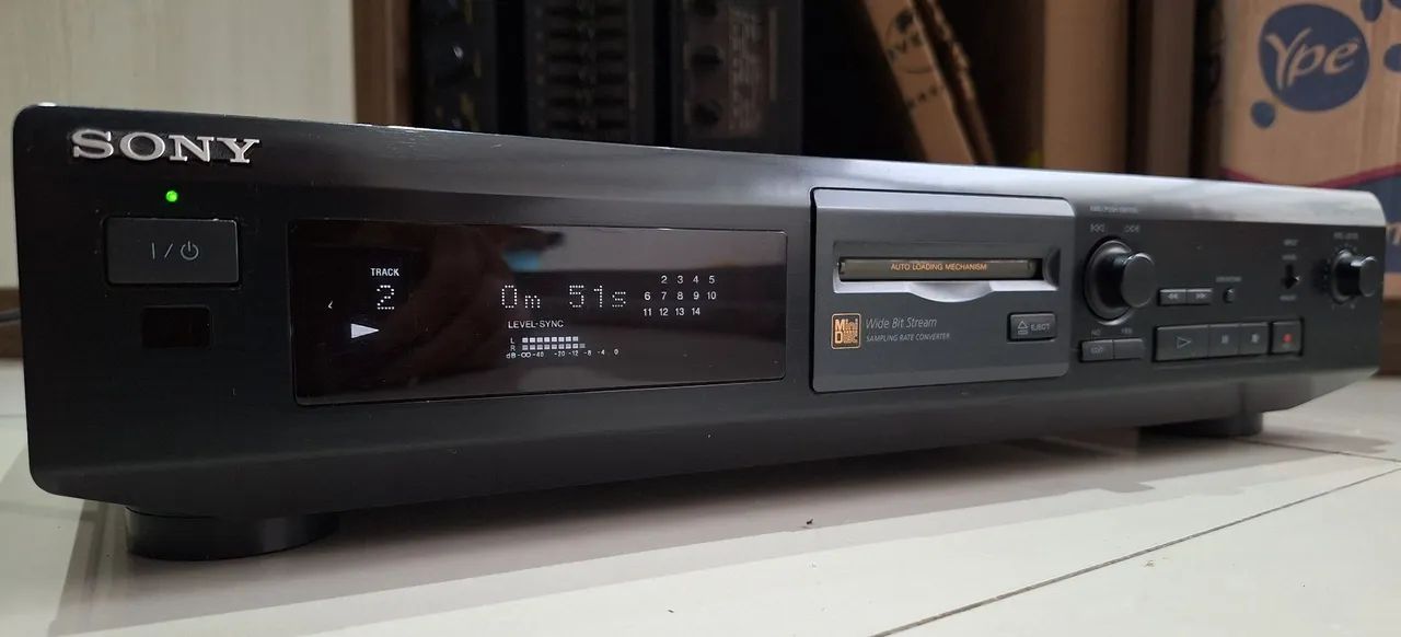 MINI DISC SONY  MDS-JE320 , REPRODUTOR E GRAVADOR DE MD