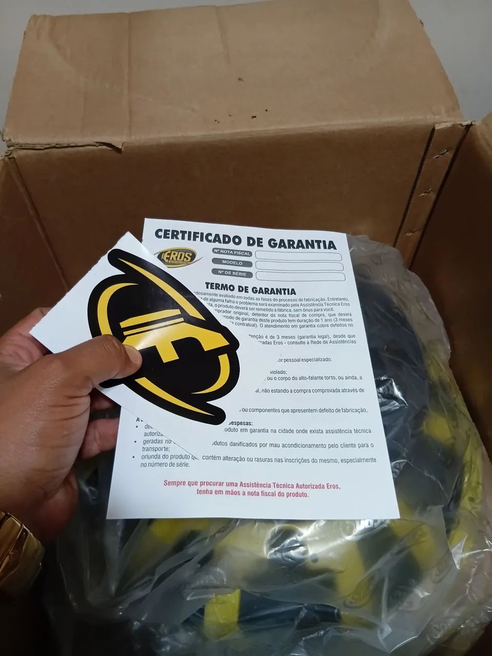 2 Auto falantes de 15 polegadas Eros Target Bass 4K, na caixa nunca usados   - Foto 5