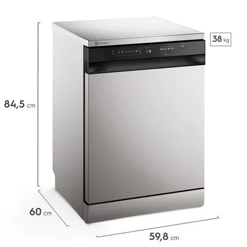 Lava-Louças Electrolux 14 Serviços Inox