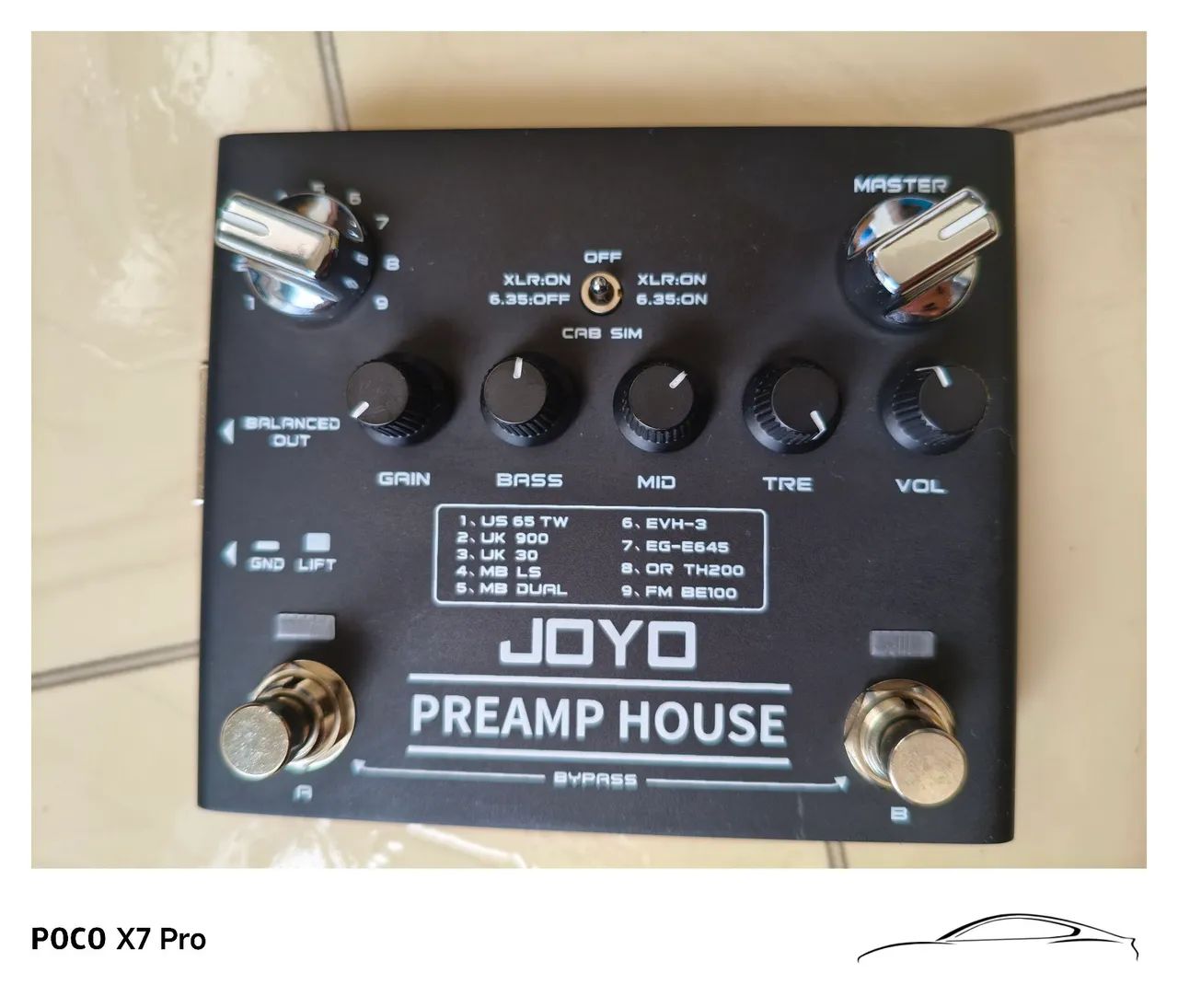 Pedal Preamp House Joyo - Foto 3