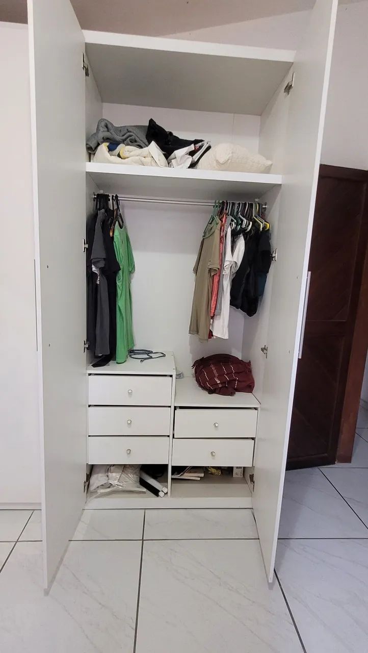 Guarda-roupa MDF feito por marceneiro.  - Foto 2