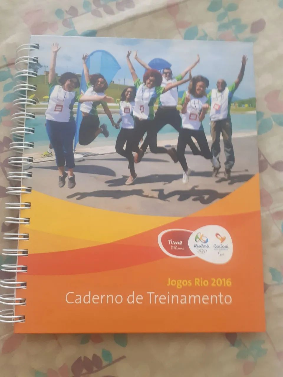 CADERNO TREINAMENTO OLIMPIADAS RIO 2016 OFICIAL