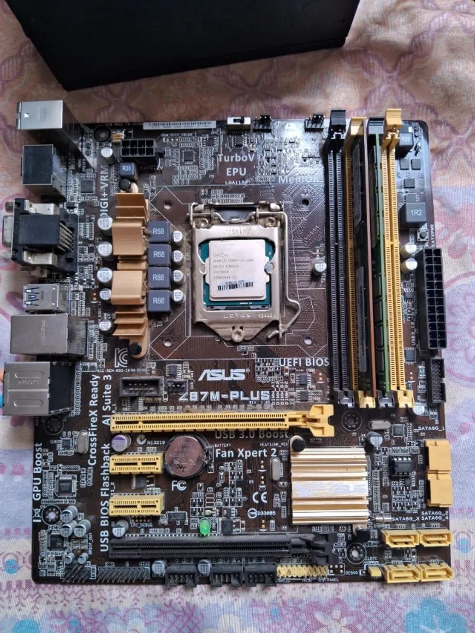 kit placa mae e processador i5 4 geração