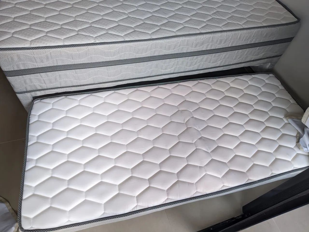 Cama box solteiro com cama auxiliar  - Foto 2