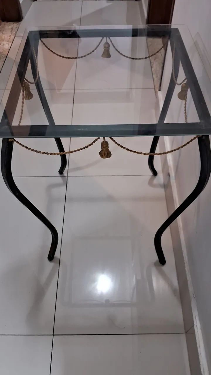 Elegante mesa de vidro - Foto 2