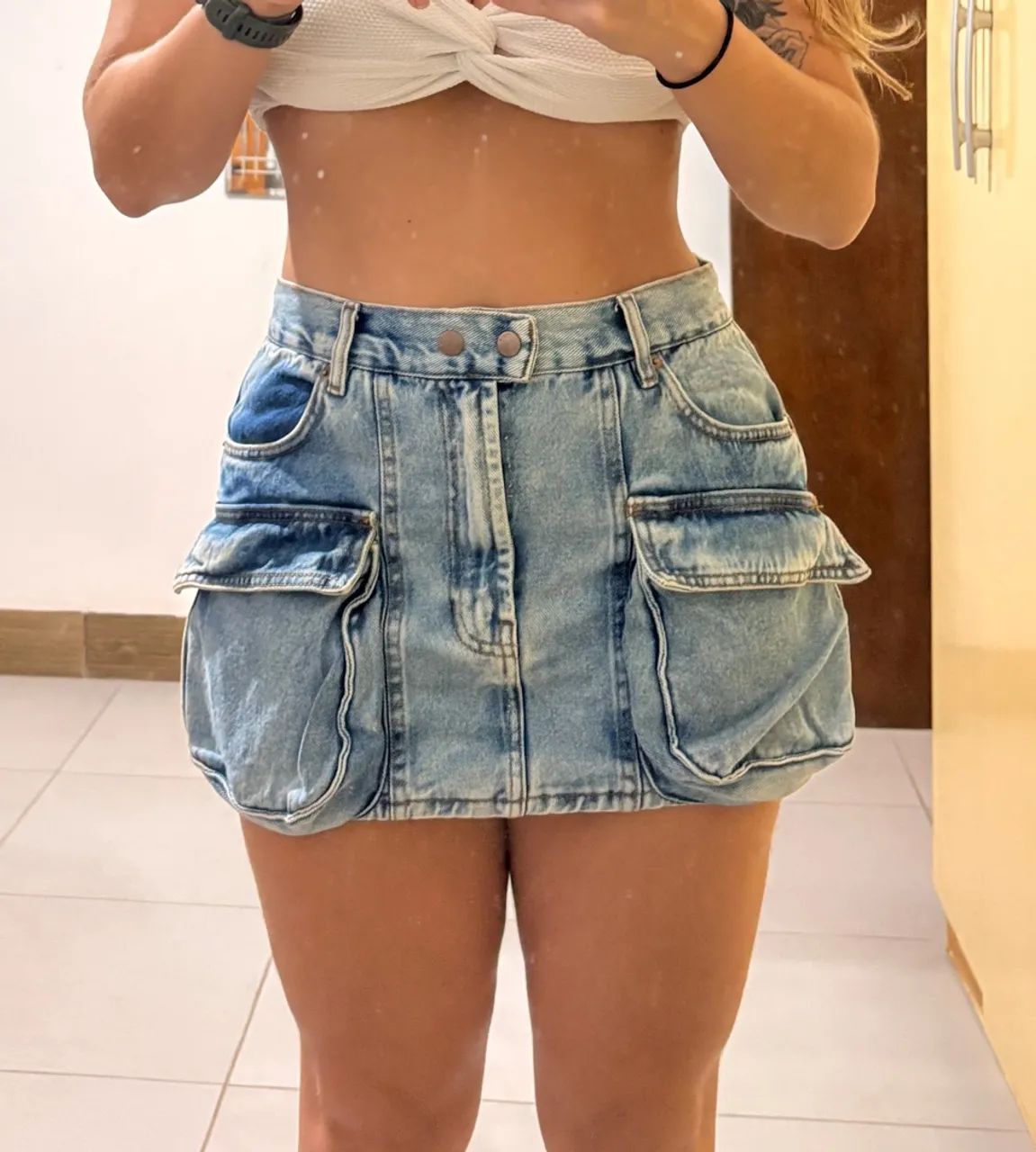 Saia jeans farm - Foto 3