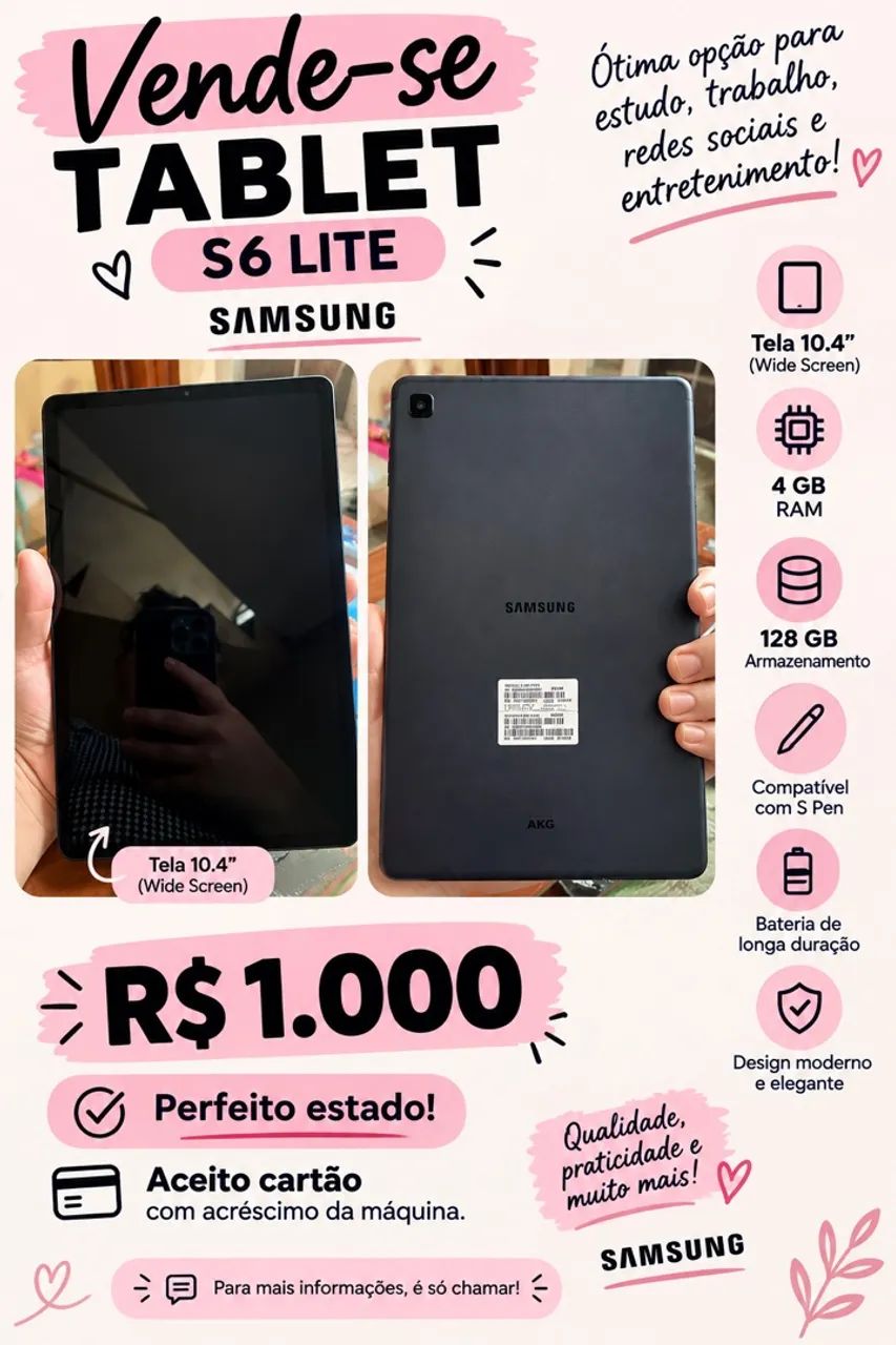 Tablet S6 lite 