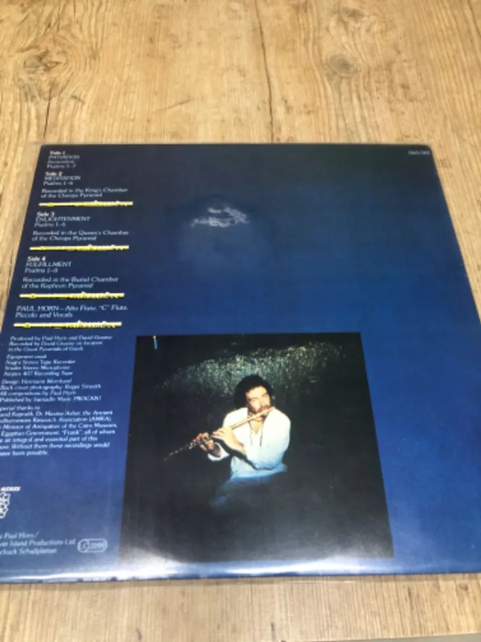 Lp duplo Vinil Paul Horn: Inside the Great Pyramid - Foto 2