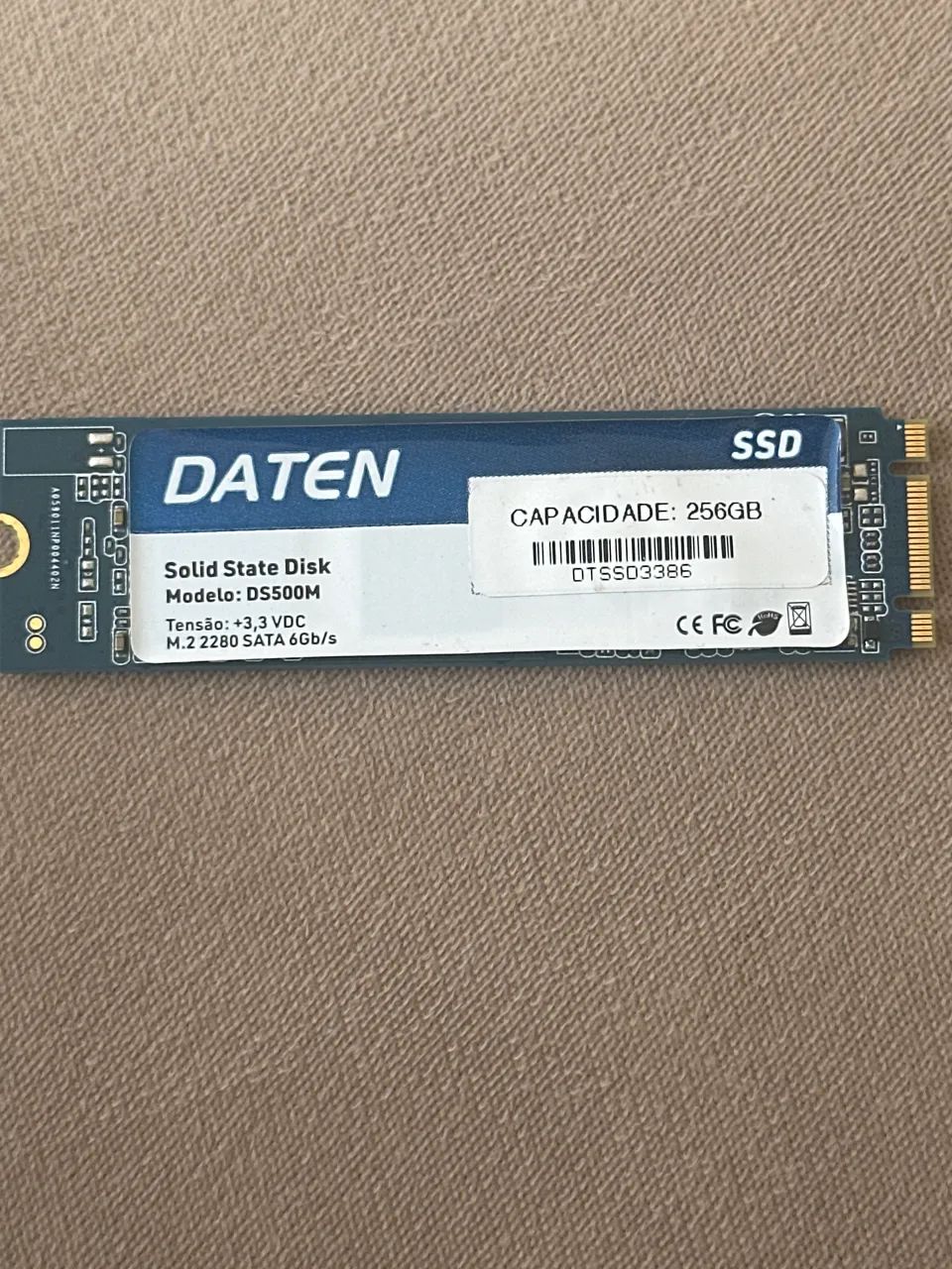 SSD M2 256GB DATEN