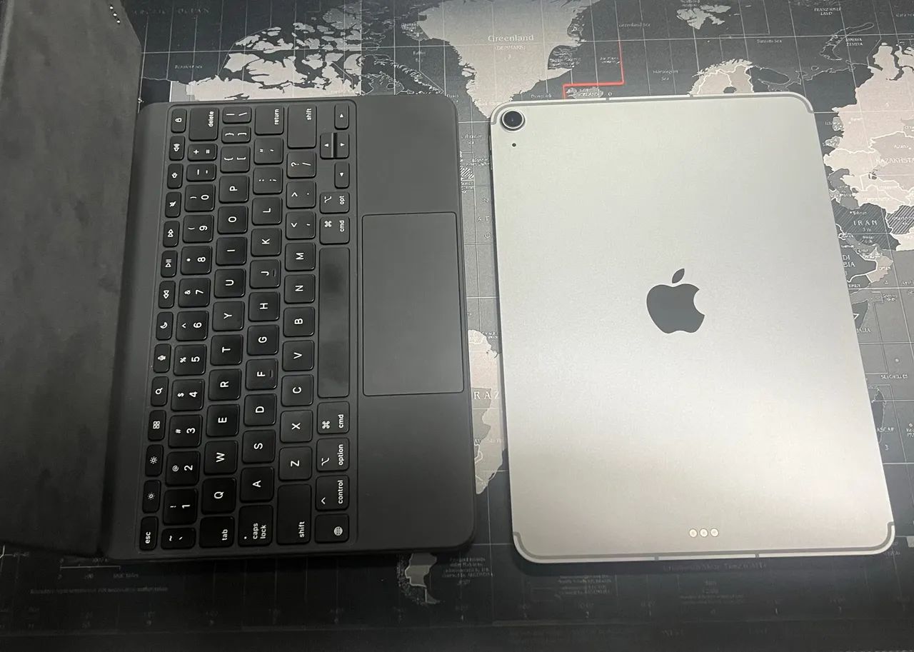 iPad Air 11 chip m4 Wi-Fi+eSim com Magic Keyboard Apple - Foto 2