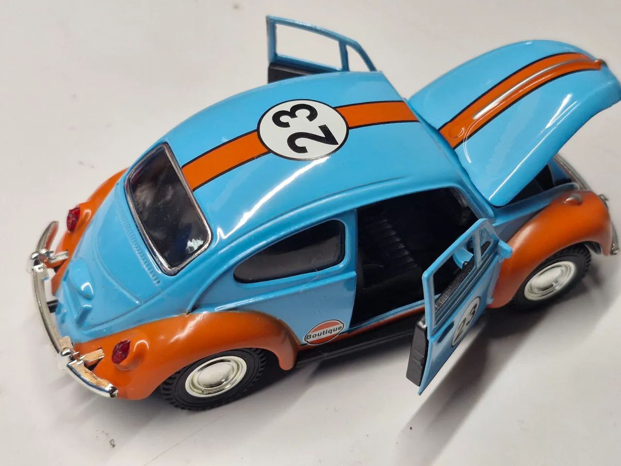 Fusca Metal 1:32 - modelo Gulf - Foto 3