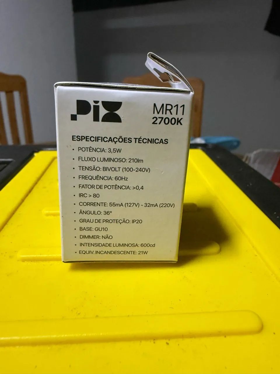Lâmpada MR11 - mini dicróica nova - Foto 4