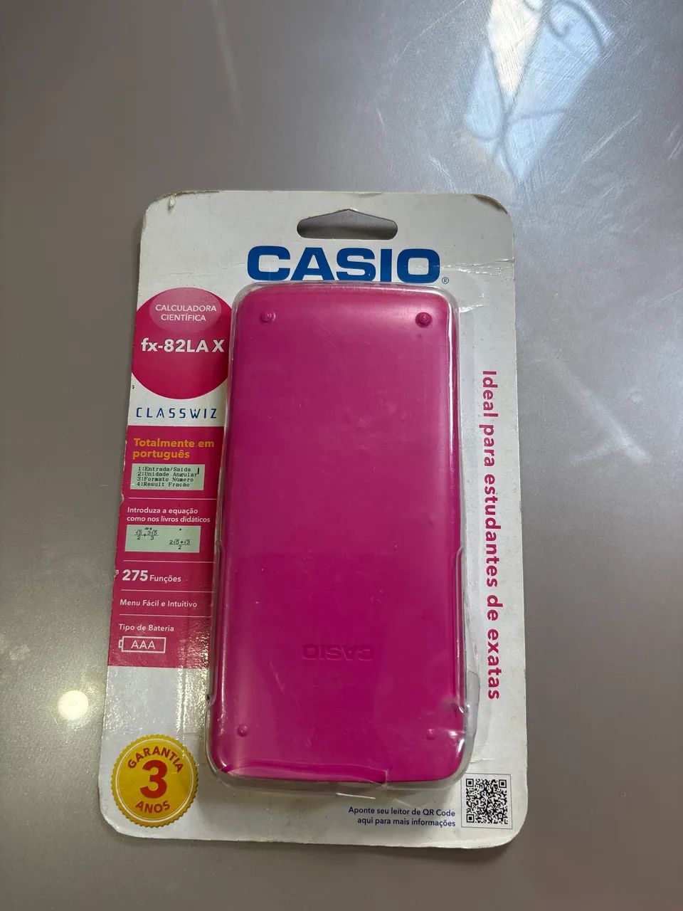 Calculadora científica CASIO comprada bemol 