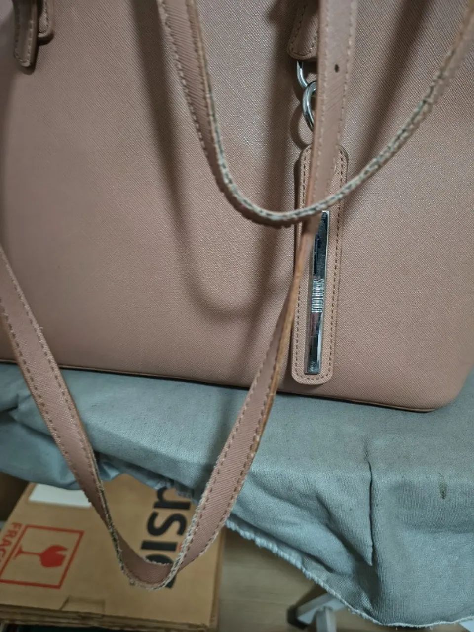 Bolsa Feminina Transversal Ombro Santa Lolla - Foto 5