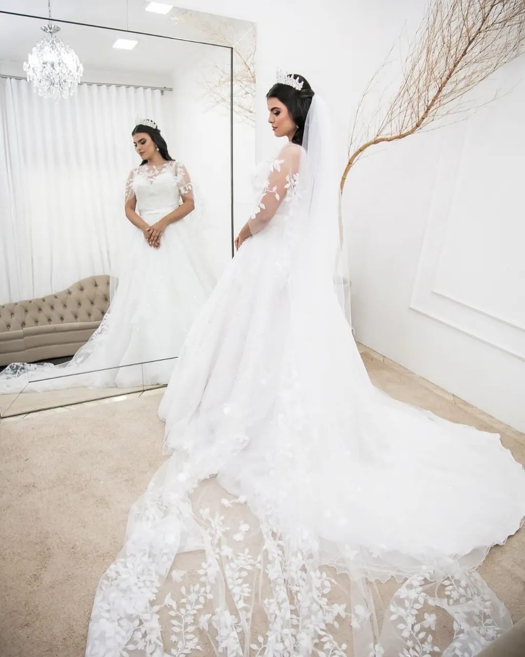 Vestido de noiva princesa