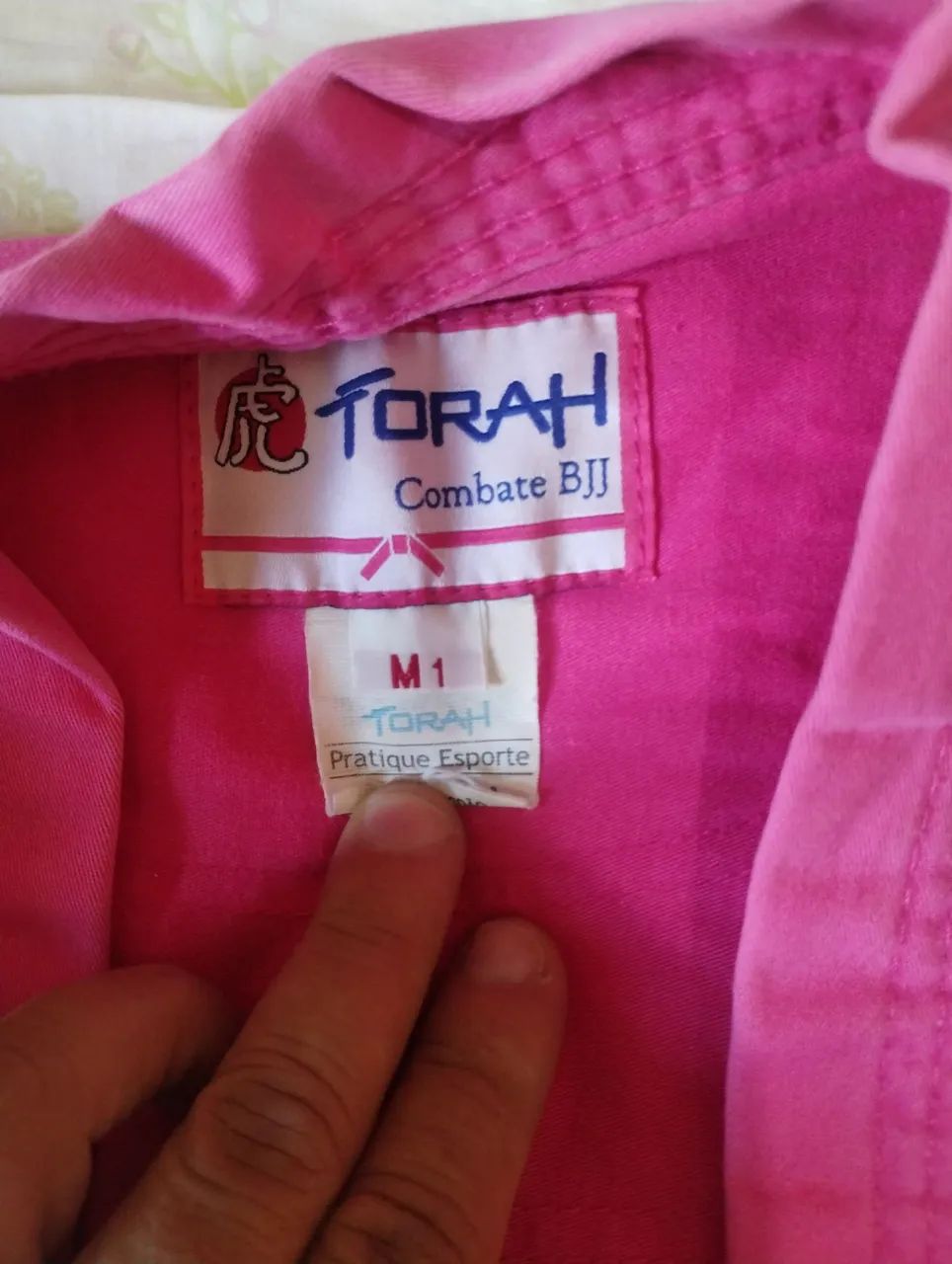 Kimono judô cor de Rosa  - Foto 2