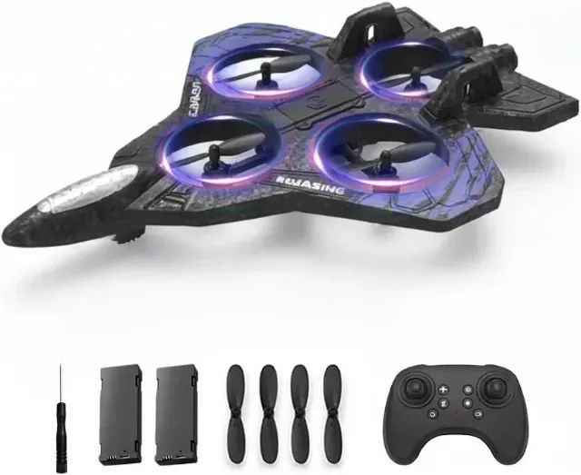 Drone Avião Combat Controle Remoto - Foto 3