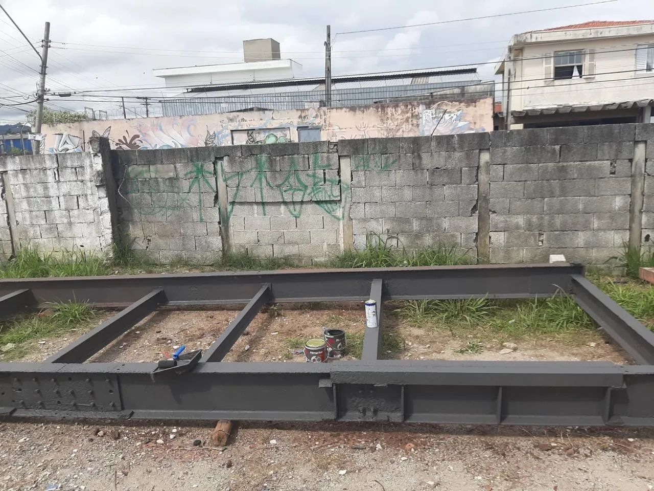 Balança rodoviária 40t 8 metros com kit eletrônico  - Foto 5