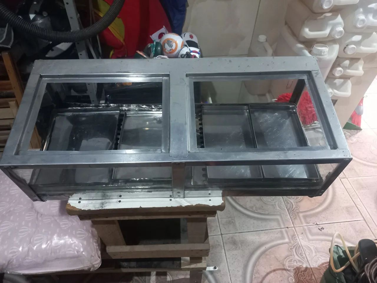 Estufa de pastel e salgado 