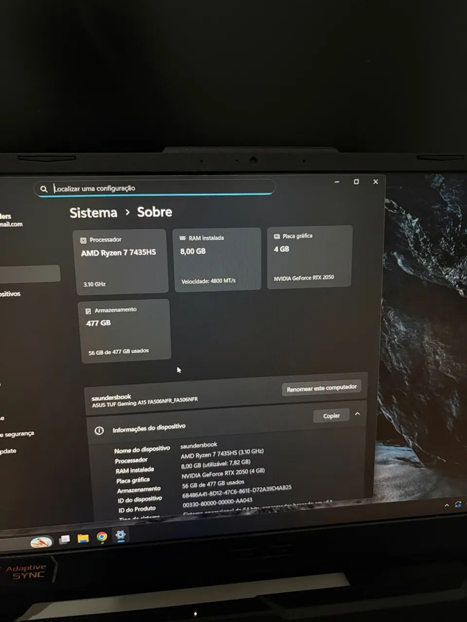 ASUS TUF GAMING A15  - Foto 5