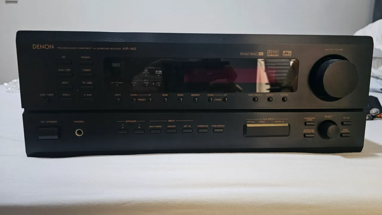 Receiver vsx-821 pioneer - Aparelhos de Som - Vila Trujillo