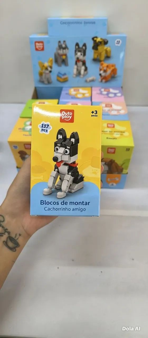 Blocos de montar cachorro 