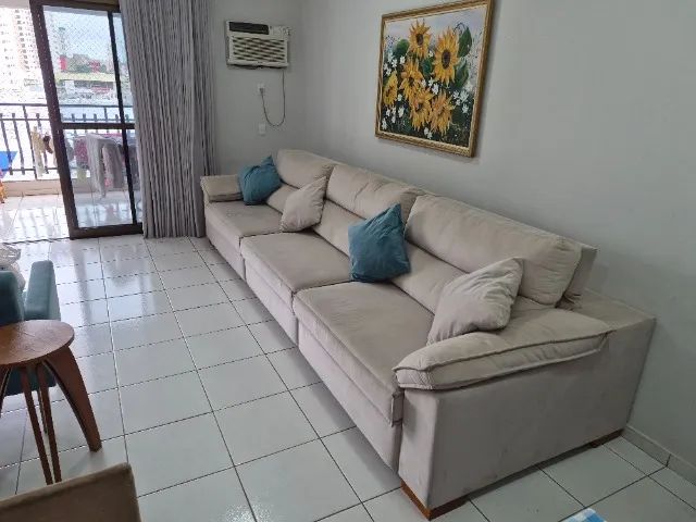 Sofá retrátil semi-novo, 3,80 metros - Foto 2