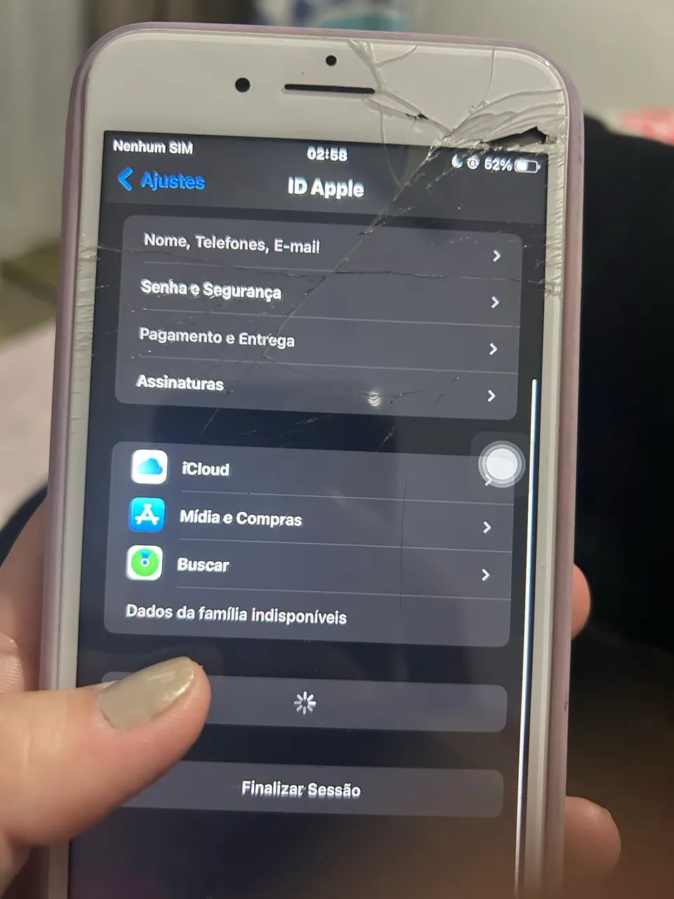 Celular iPhone 7 usado com uma avalia  - Foto 5