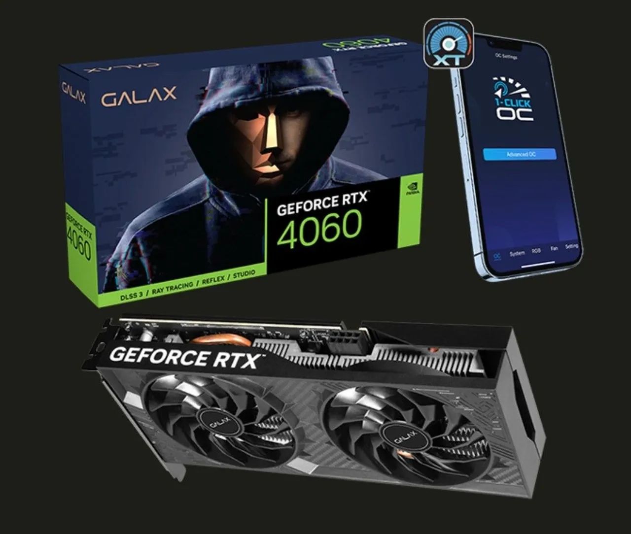 Rtx 4060 Galax com caixa original  - Foto 4