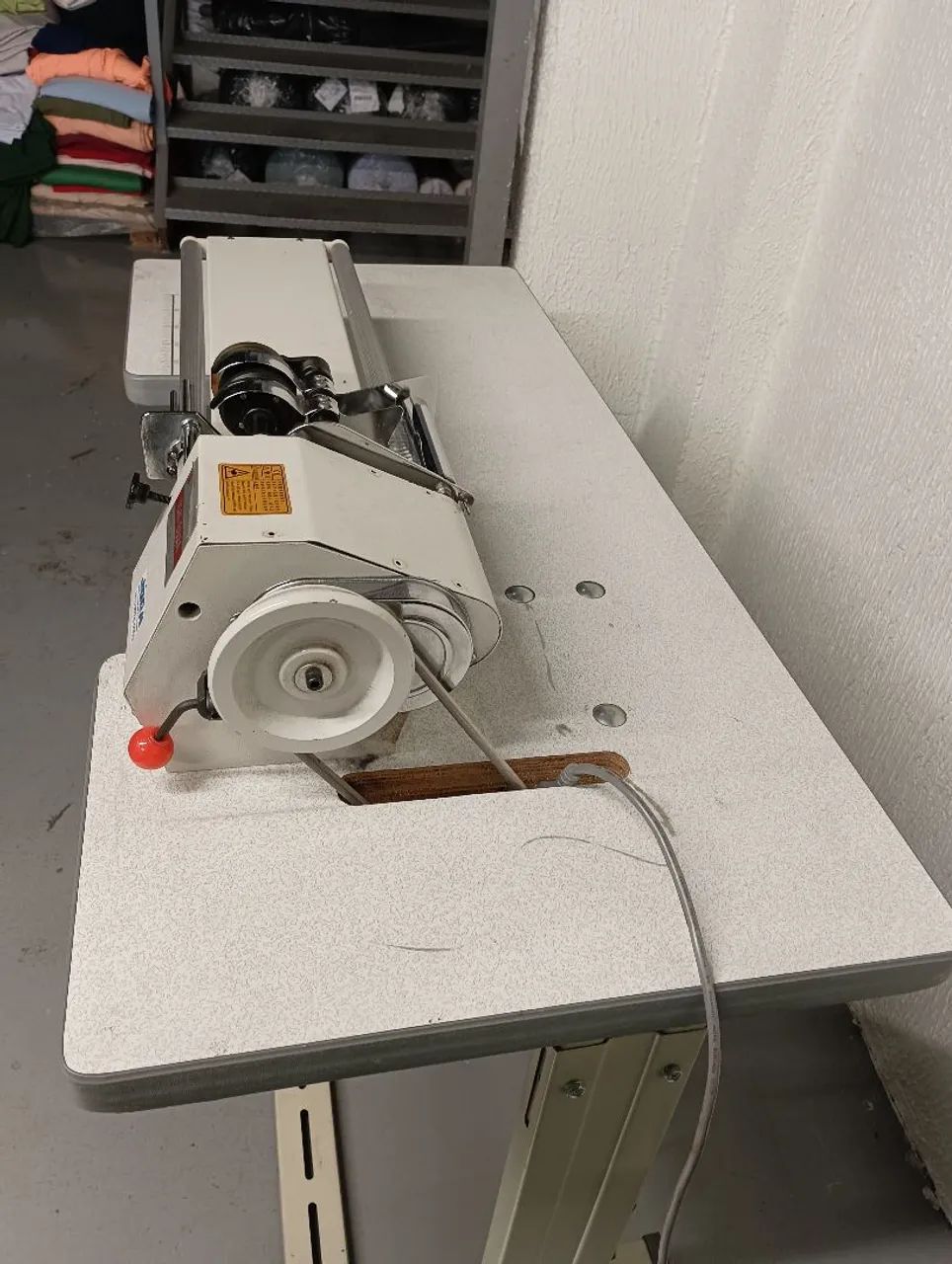 Máquina de viés com bancada 2 facas