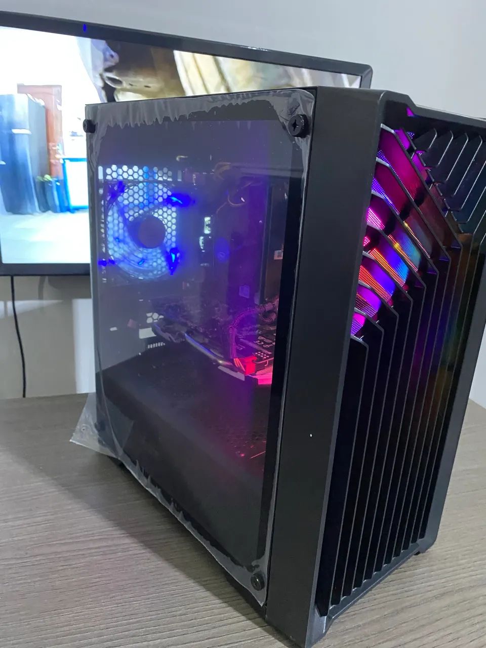 CPU Gamer Intel core i3 10105F 4.4Ghz 16gb NVme 256gb Rx 580 8GB