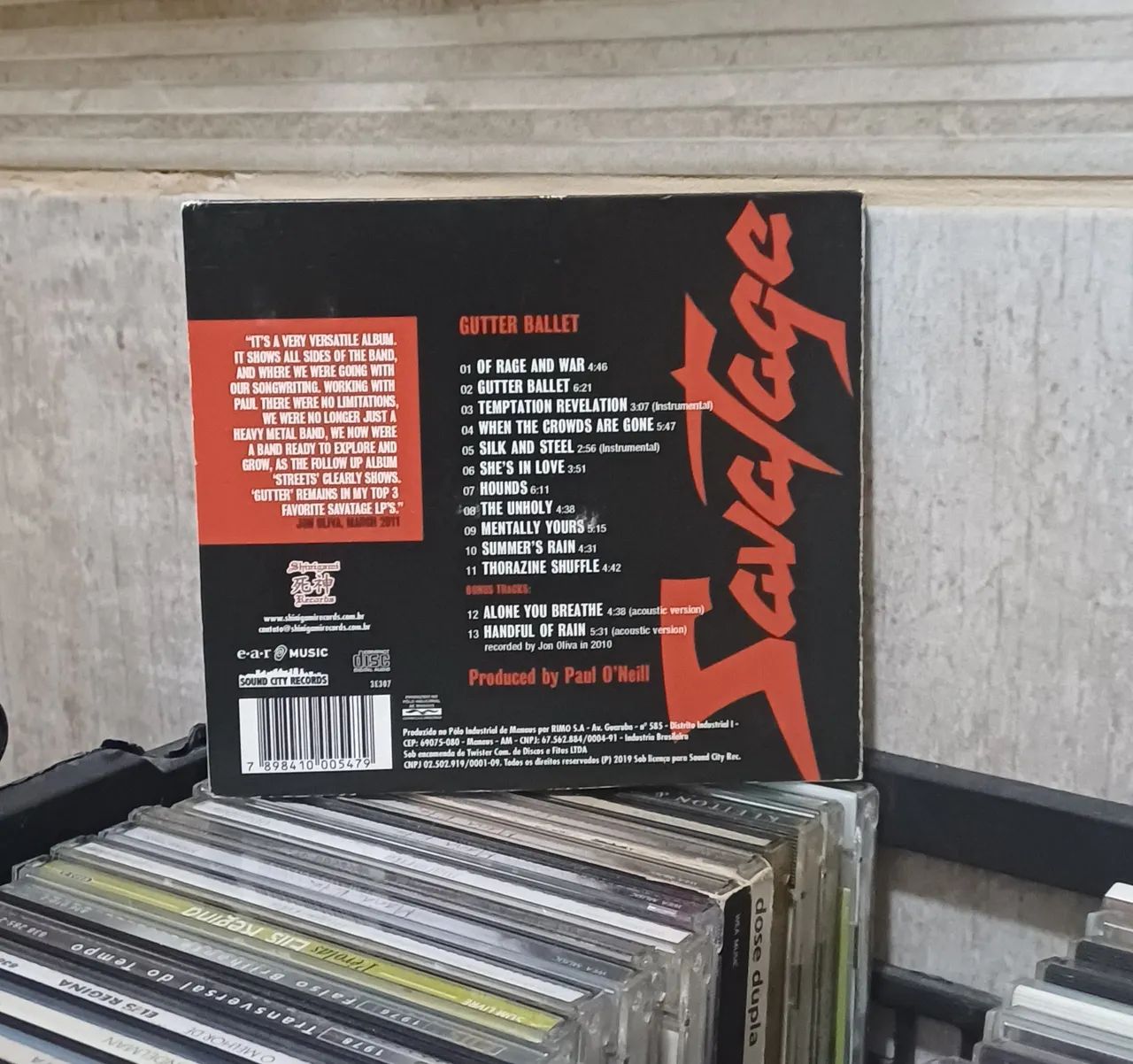 Cd savatage - Foto 2