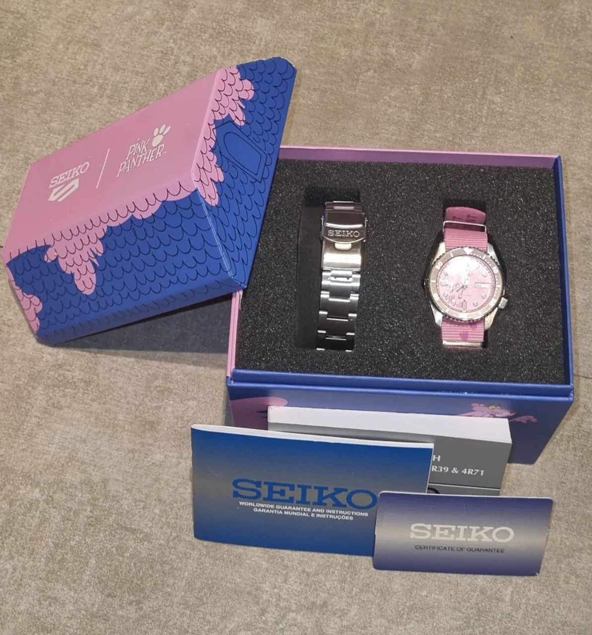 Seiko Pink Panter Edição Limitada - Foto 4