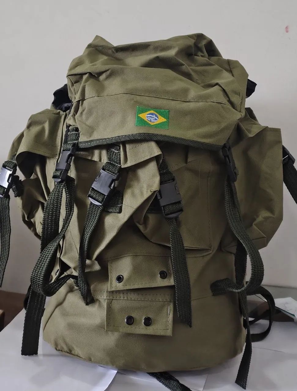 Bolsa Paraquedista Verde Oliva - Foto 2